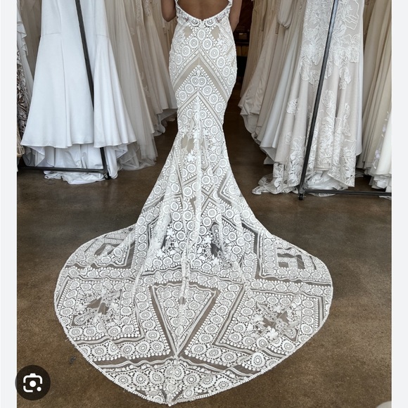 NWT Rue de Seine Bishop gown UK10 - Picture 6 of 11